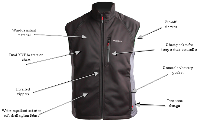 579 Battery Heated Softshell Jacket  